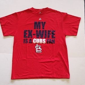 STL Cardinals T-shirt My Ex-Wife is a Cubs Fan